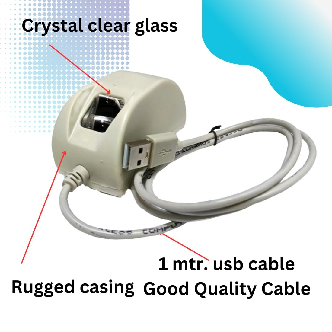 Startek Fm220U L 1 Finger Print Scanner