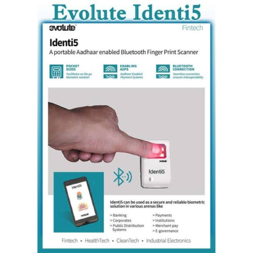Evolute Identi5 L 1 Bluetooth Biometric Device - Image 4