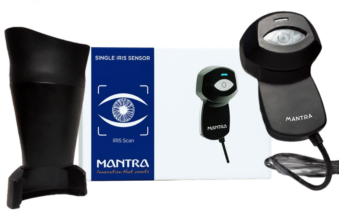 Mantra MIS100 V2 Single Iris Scanner – STQC Certified Aadhaar Biometric Device with 3 Years RD & Warranty