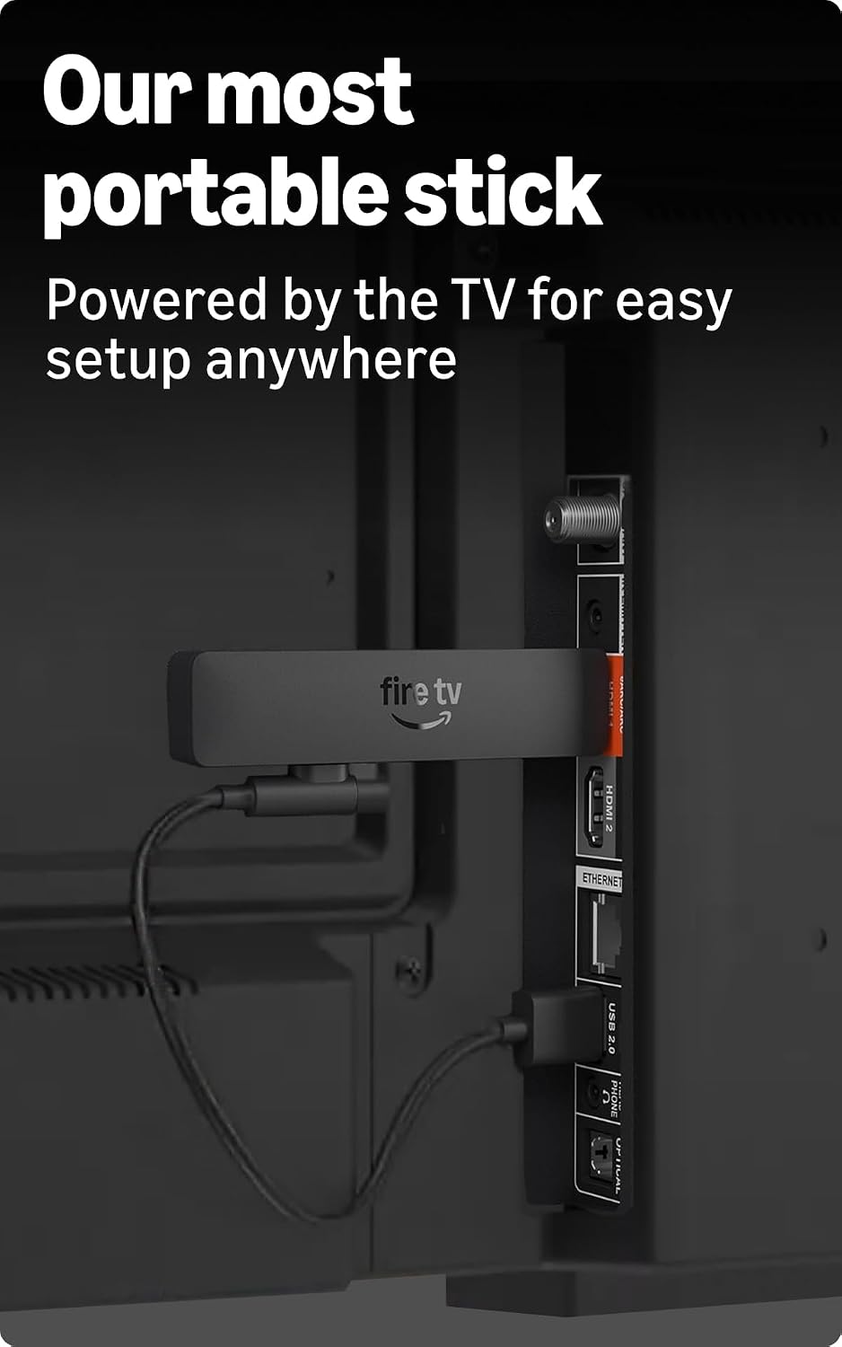 Amazon Fire TV Stick HD Wifi 6 (newest model), our fastest HD stick yet, 1,500+ apps, Alexa Voice Remote, directly powered by your TV - Image 4