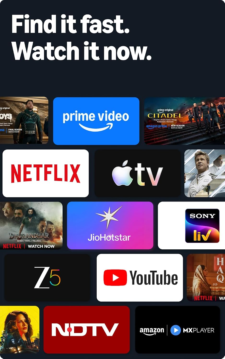 Amazon Fire TV Stick HD Wifi 6 (newest model), our fastest HD stick yet, 1,500+ apps, Alexa Voice Remote, directly powered by your TV - Image 3