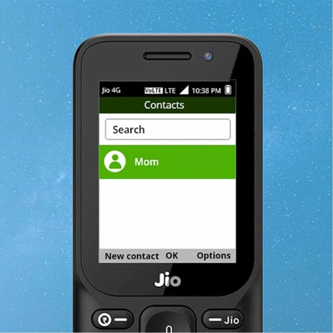 Jio Keypad Mobile Phone F320B 2.4 LCD 2000mAh Battery - Image 4