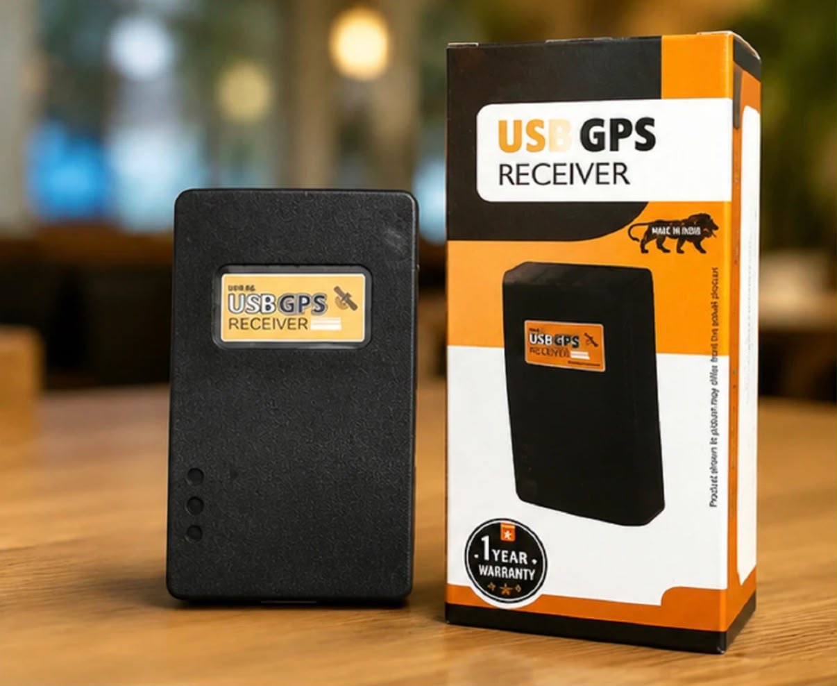 UGR 86 USB GPS Receiver Device for Aadhaar Enrollment & Update Systems GPS Device (Black) - Image 4